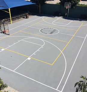 Concrete Basketball Courts